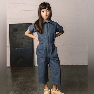 Noble Kids Denim Utility Suit